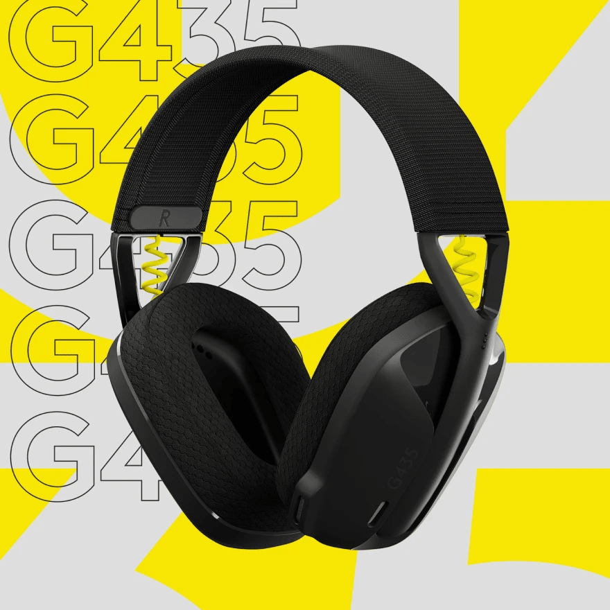 AUDÍFONOS INALÁMBRICOS  LOGITECH G435 BLUETOOTH /LIGHTSP 18 HORAS  981-0010496