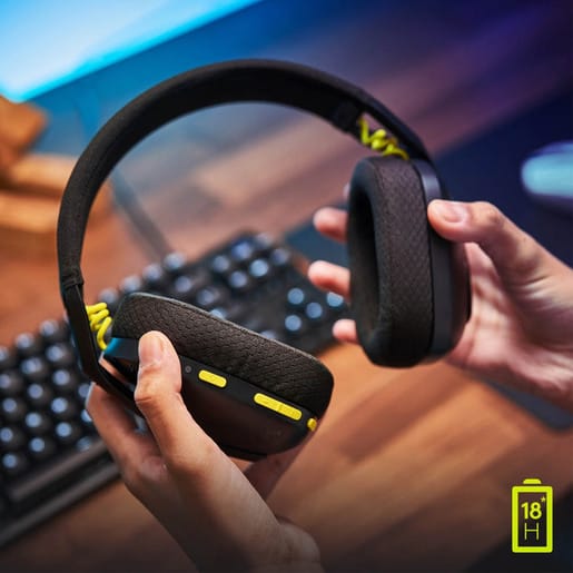 AUDÍFONOS INALÁMBRICOS  LOGITECH G435 BLUETOOTH /LIGHTSP 18 HORAS  981-0010494