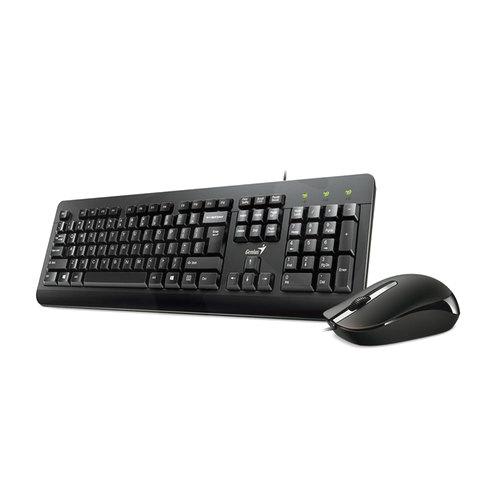 KIT TECLADO + MOUSE ALÁMBRICO GENIUS KM-160 0