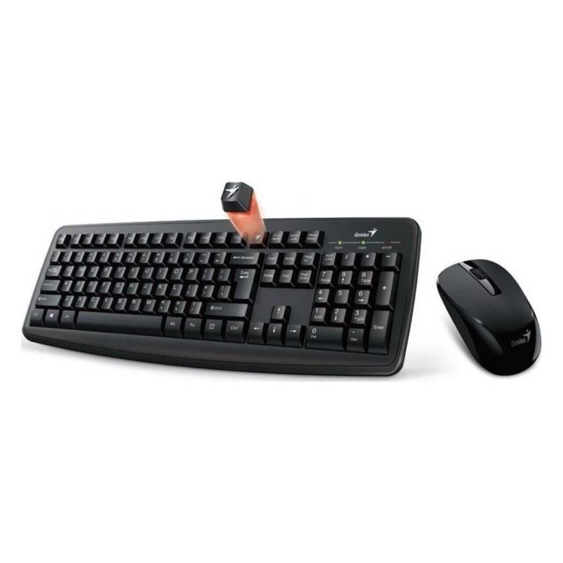 KIT MOUSE Y TECLADO INALÁMBRICO GENIUS KM-8200 0