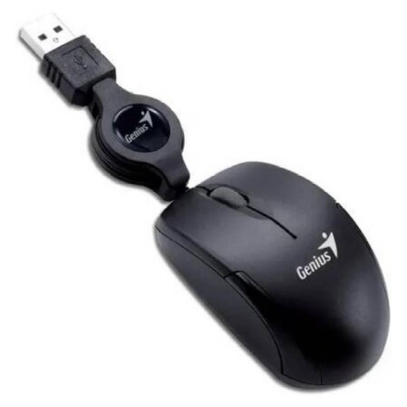 MOUSE ALÁMBRICO GENIUS RETRACTIL MICRO TRAVELER 0