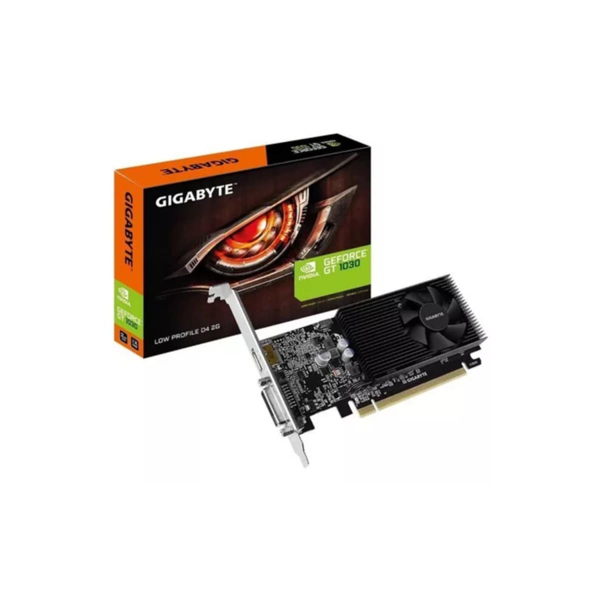 TARJETA DE VIDEO GIGABYTE GT 1030 D4 2G LOW PROFILE 0