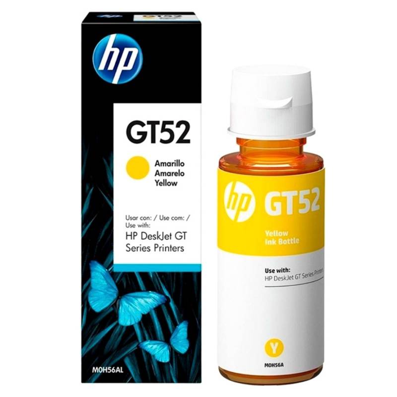 Tinta De Impresora Hp Gt52 M0H56Al 70ML Amarillo 0