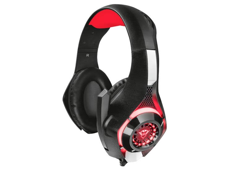 AUDIFONOS GAMER TRUST NERO JACK 3.5MM CABLE 2 METROS GXT313 0