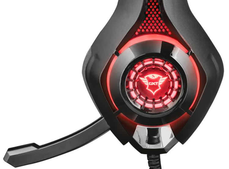 AUDIFONOS GAMER TRUST NERO JACK 3.5MM CABLE 2 METROS GXT3132