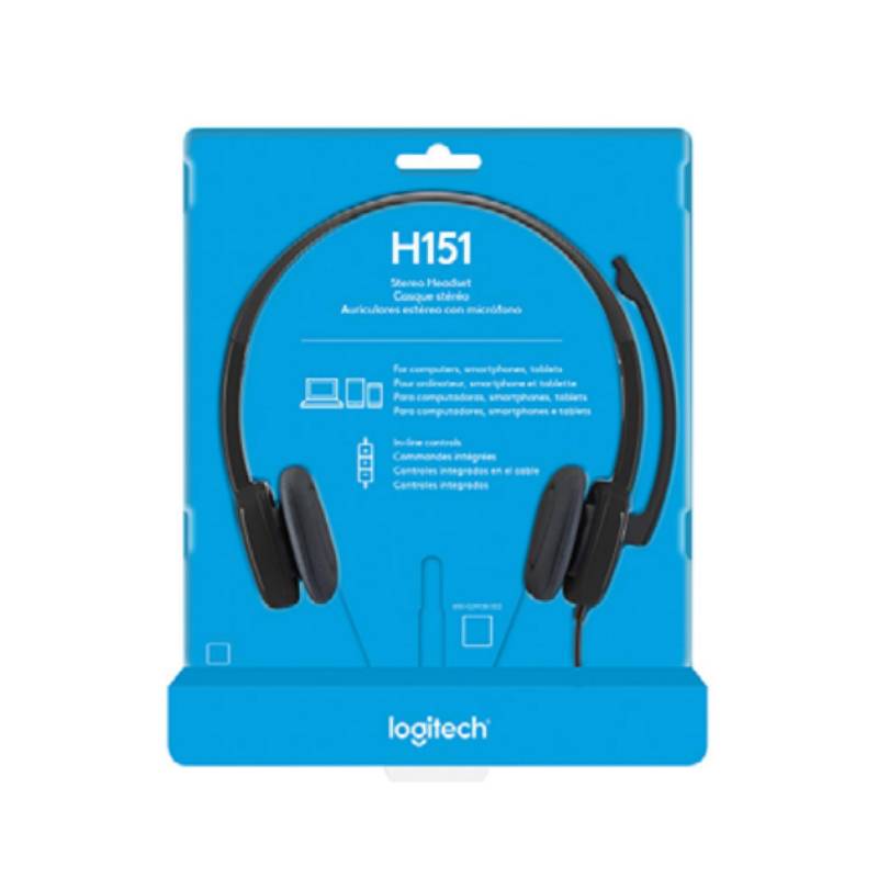 Audífonos Logitech H151 Negro2