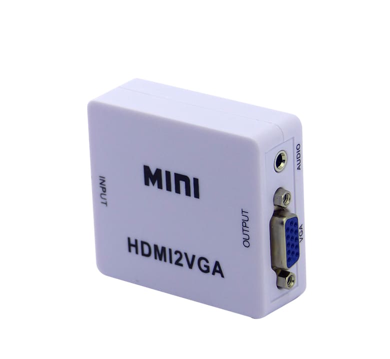 Adaptador Convertidor De Hdmi A Vga Con Audio5