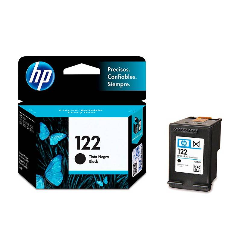 CARTUCHO TINTA IMPRESORA HP 122 NEGRO 120 PAGINAS CH561HL2