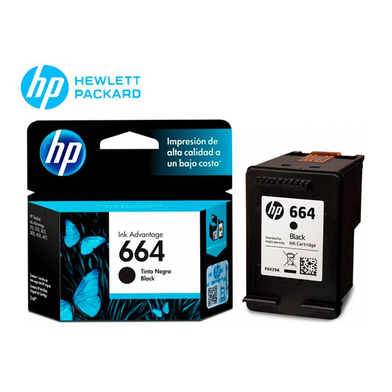 CARTUCHO DE TINTA HP 664 ADVANTAGE NEGRO 120 PÁGINAS2