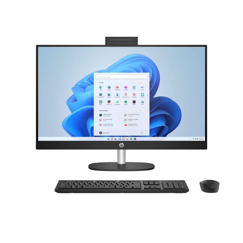 HP AIO 24-CR0002LA RYZEN 3 7320U 512 GB SSD 8GB RAM 23.8