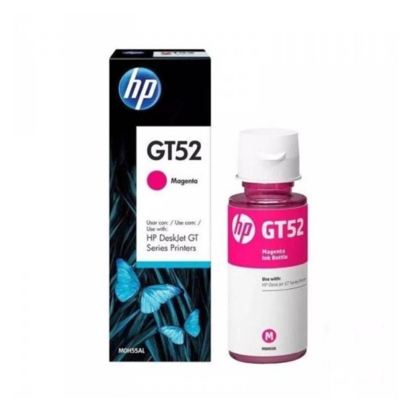 Botella De Tinta Hp Gt52 Magenta 8000 Paginas M0H55Al 0