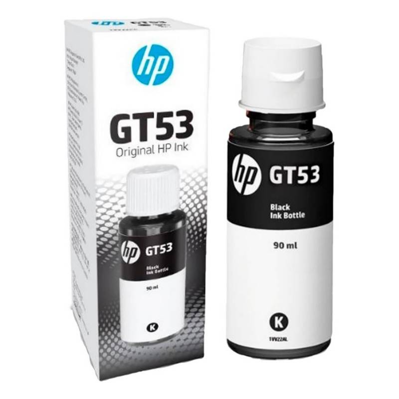 BOTELLA TINTA IMPRESORA HP GT53 NEGRA 5000 PAGINAS 1VV22AL 0