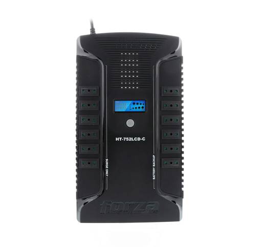 UPS INTERACTIVA FORZA INTERACTIVA 750VA/375W/220V 12 TOMAS NACIONAL 2*USB 0
