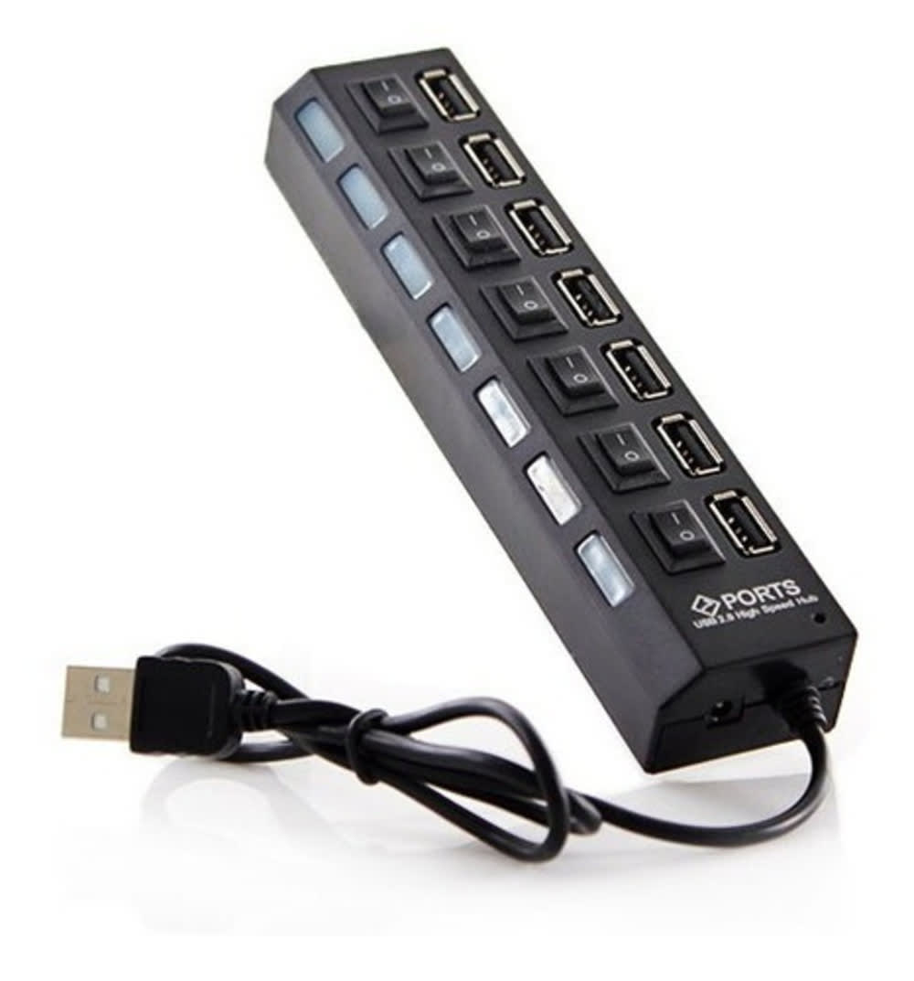 Hub Usb 7 Puertos Usb 2.0 Irm 0