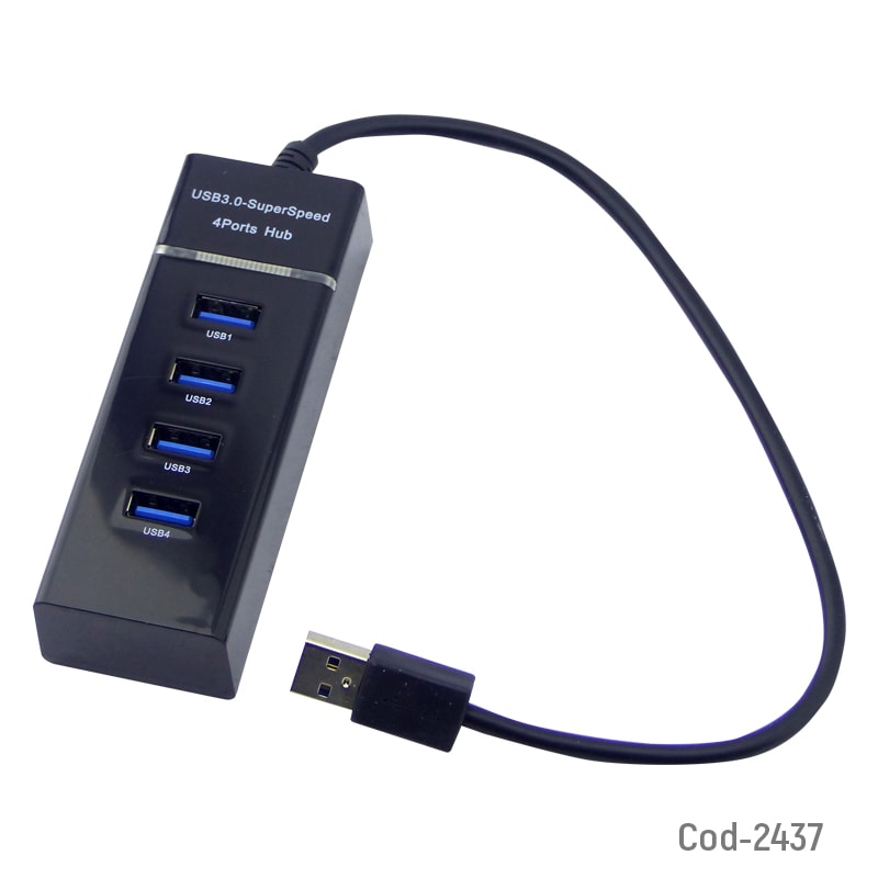 HUB USB 4 PUERTOS USB 3.0 COD.24374