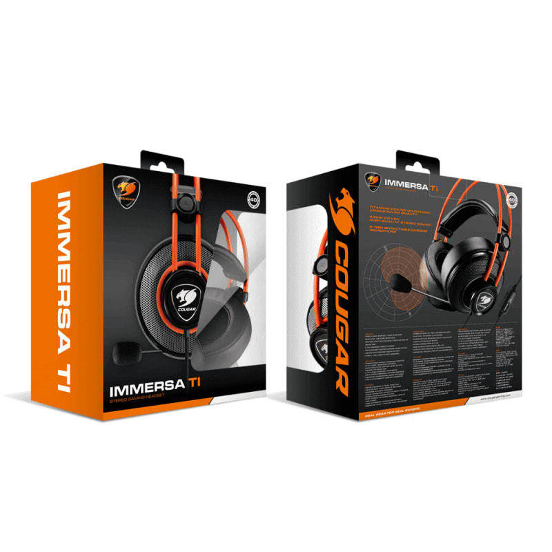 AUDIFONOS GAMER COUGAR IMMERSA TI3