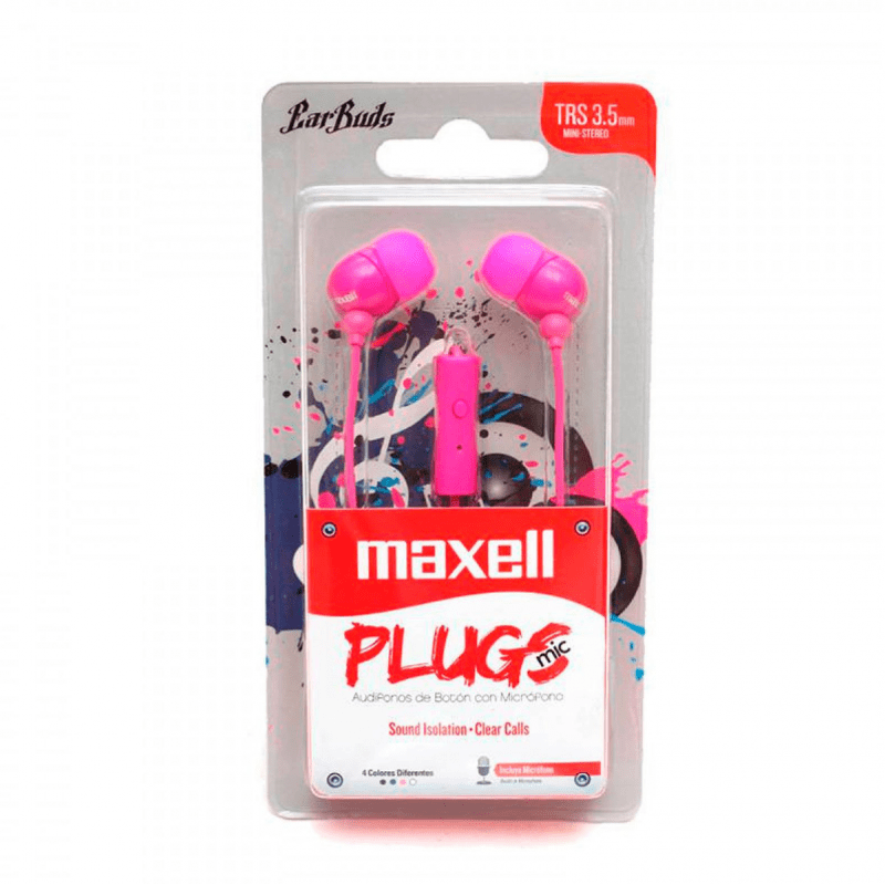 Audífonos manos libres maxell IN-MIC3