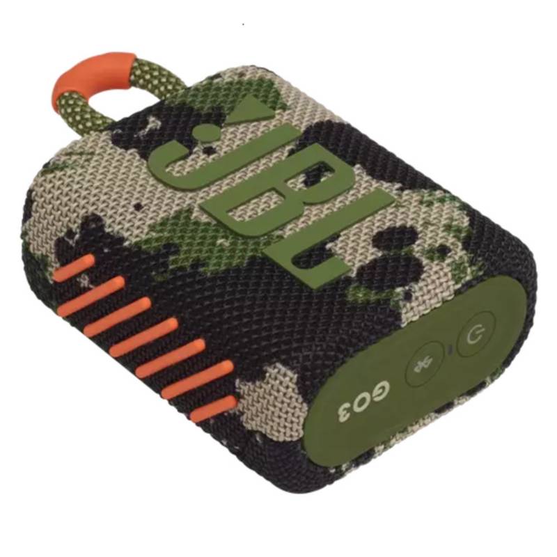 Parlante Portátil Bluetooth Jbl Go 3 4.2W Rms Ip67 Squad 0