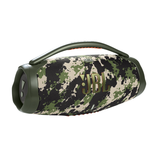 PARLANTE PORTÁTIL JBL BOOMBOX 3 BT 5.3 BAT 24H IP67 80W RMS 3VIAS CAMUFLADO 0
