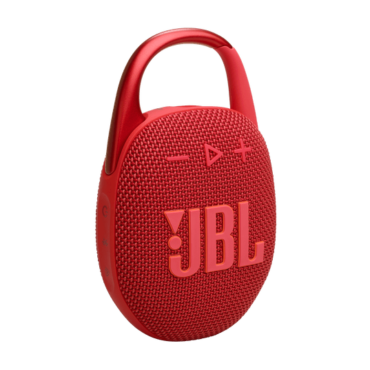 PARLANTE PORTÁTIL JBL CLIP 5 BT 5.3 7W RMS IP67 15HR USB-C ROJO 0