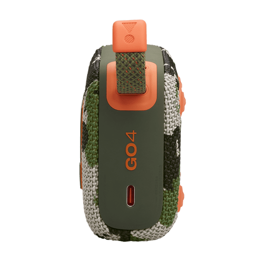 PARLANTE PORTÁTIL JBL GO 4 7H 4.2W RESIST POLVO Y AGUA IP67 AURACAST CAMUFLADO4