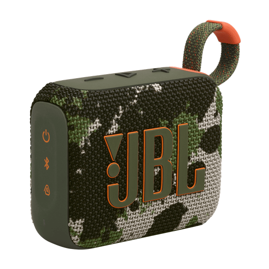 PARLANTE PORTÁTIL JBL GO 4 7H 4.2W RESIST POLVO Y AGUA IP67 AURACAST CAMUFLADO 0