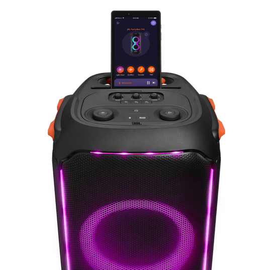 PARLANTE JBL PARTY BOX 710 800W RMS C/MIC BT 5.1 USB JACK IPX4 2 VIAS2
