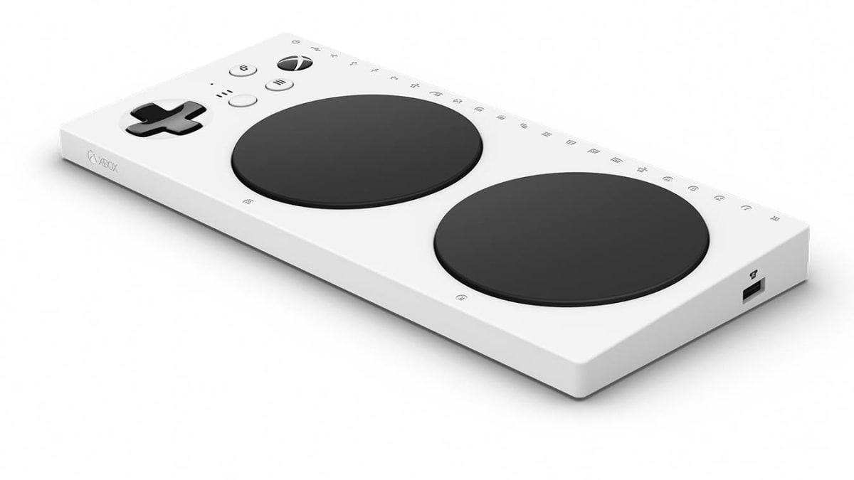 CONTROL ADAPTATIVO MICROSOFT XBOX INALÁMBRICO BLUETOOTH USB-C 19 PUERTOS 3.5MM 0