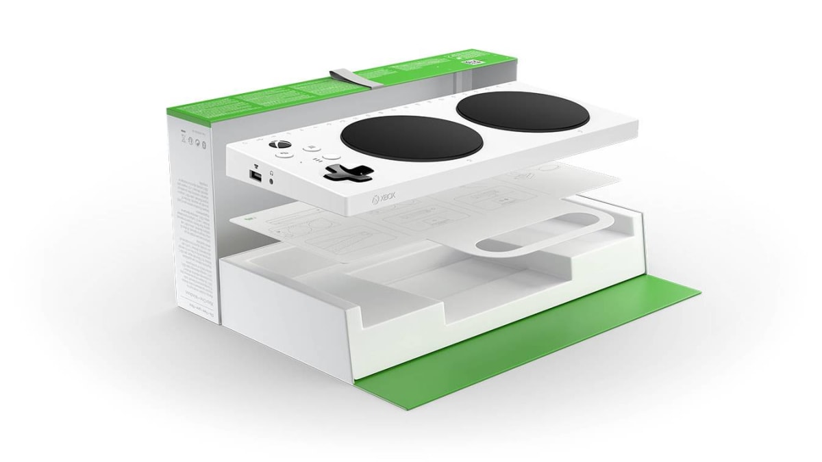 CONTROL ADAPTATIVO MICROSOFT XBOX INALÁMBRICO BLUETOOTH USB-C 19 PUERTOS 3.5MM7