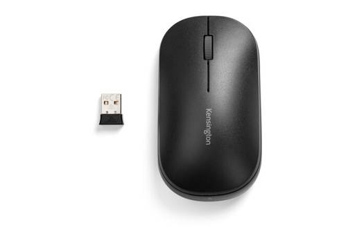MOUSE INALÁMBRICO BLUETOOTH KENSINGTON DUAL SURE TRACK BT 5.0 / DONGLE USB 3 BOTONES 2400 DPI NEGRO4