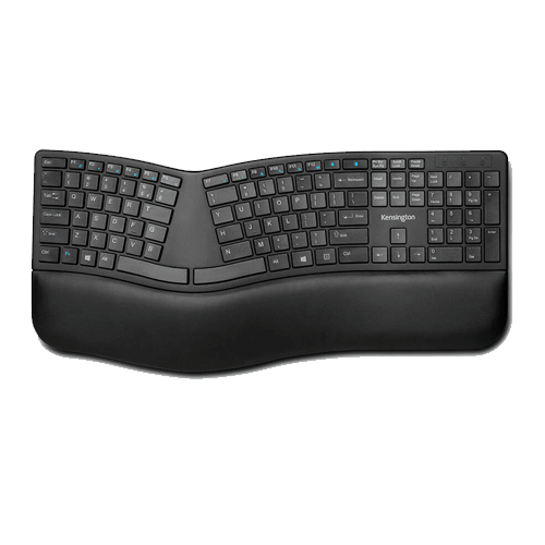 TECLADO INALÁMBRICO KENSINGTON PRO FIT ERGONÓMICO 2.4GHZ USB BT 4.0 K75401ES 0