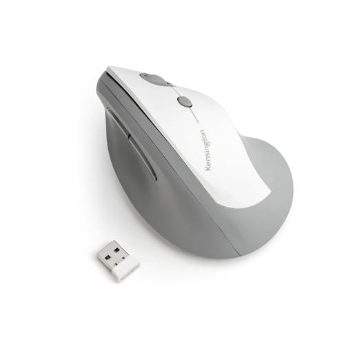 MOUSE ERGONÓMICO KENSINGTON VERTICAL PROFIT ERGO 6 BOTONES 20 METROS GRIS3