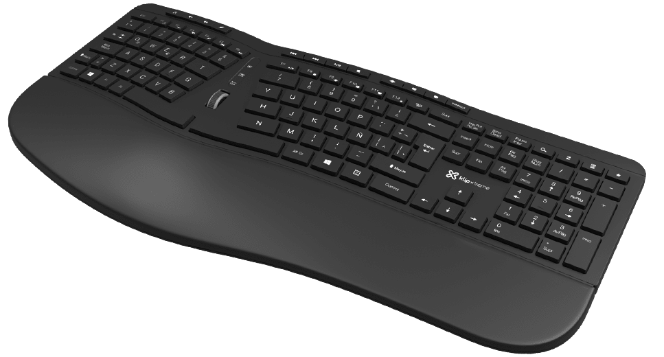 TECLADO INALÁMBRICO KLIP XTREME 2.4 GHZ TECLAS MULTIMEDIA KBK-530S 0