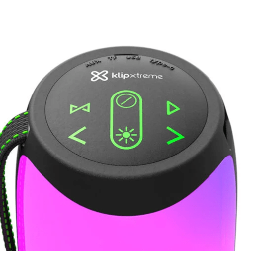 PARLANTE PORTÁTIL KLIP XTREME ZOUND FIRE PRO LED 16W TWS BT 5.0 LED FLAME LIGHTS2