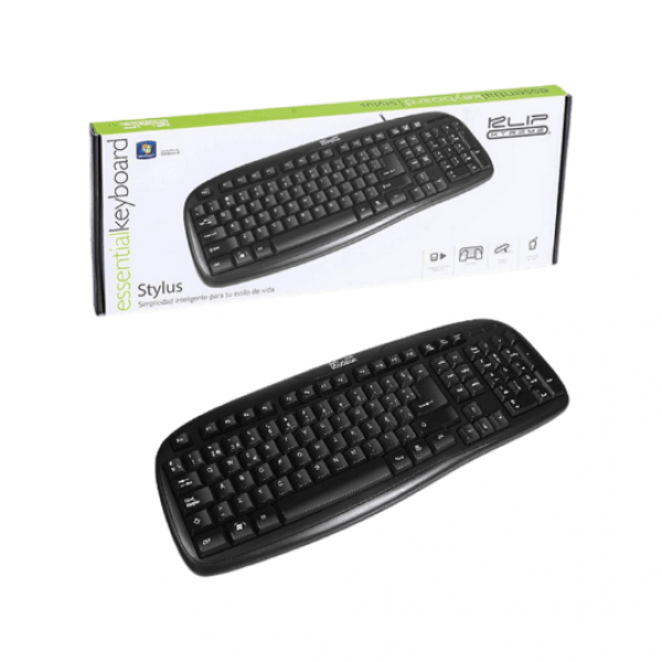 TECLADO USB KLIP XTREME STYLUS QWERTY KKS-050S2