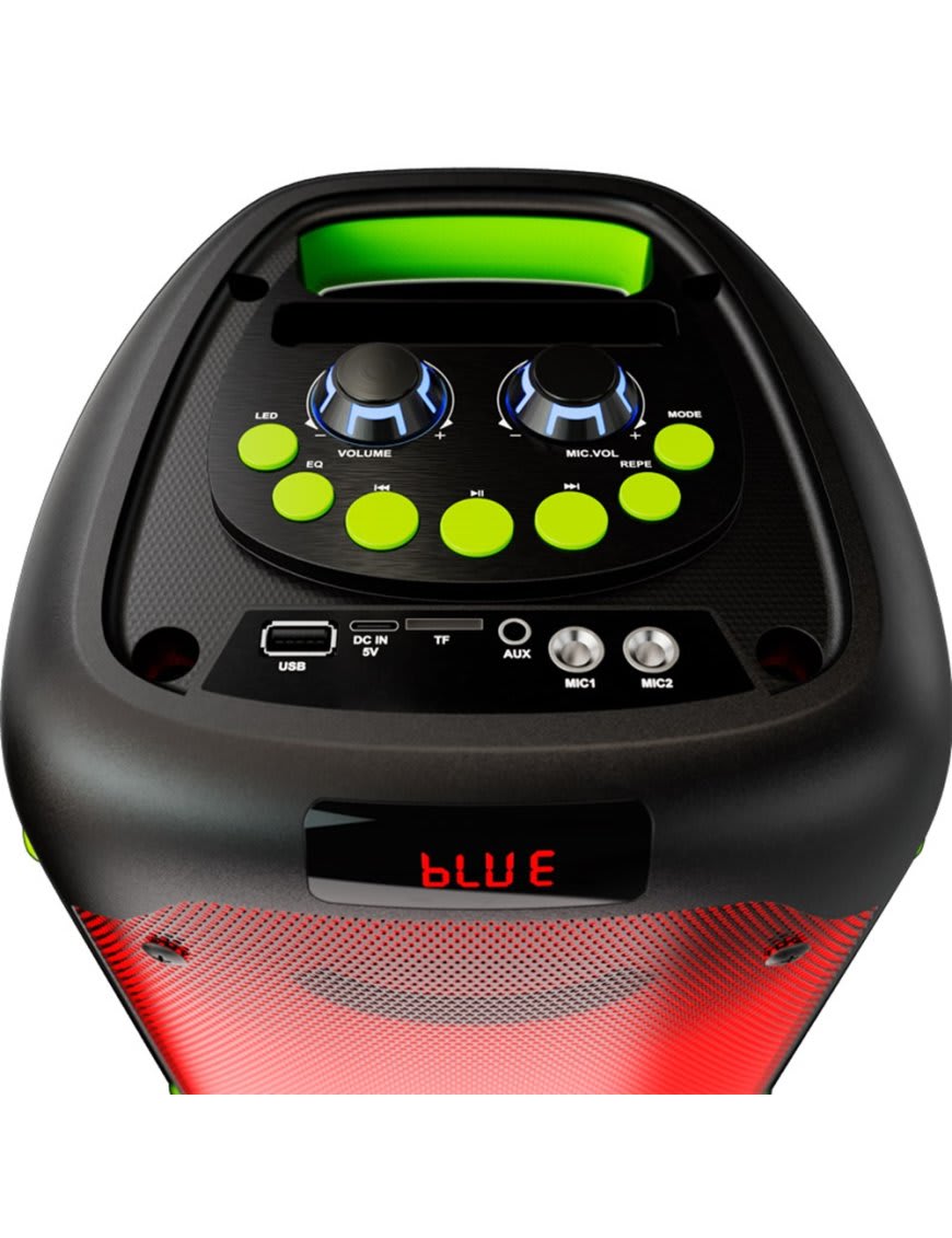 PARLANTE PORTÁTIL BLUETOOTH KLIP XTREME 2X4 1200W BT 5.0 MICRO SD JACK 3.5MM 16 HR2