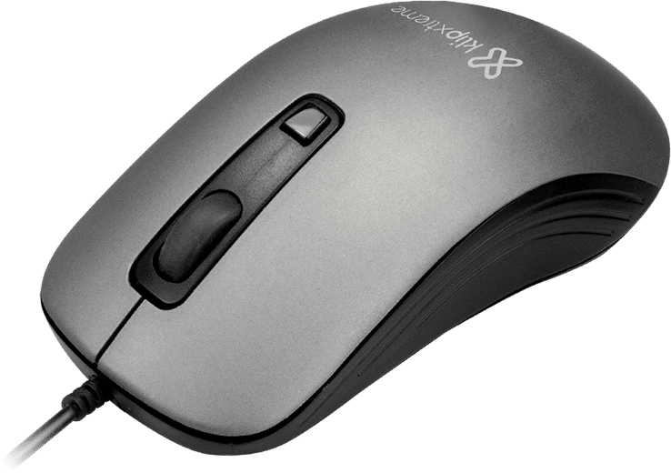 MOUSE ALÁMBRICO KLIP XTREME USB 1000/1600 DPI AMBIDIESTRO KMO-1112