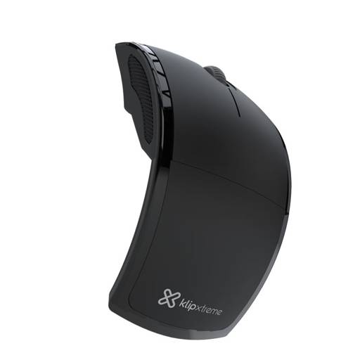 MOUSE INALÁMBRICO PLEGABLE KLIP XTREME 3 BOTONES LIGHTFLEX ERGONÓMICO 1000 DPI2