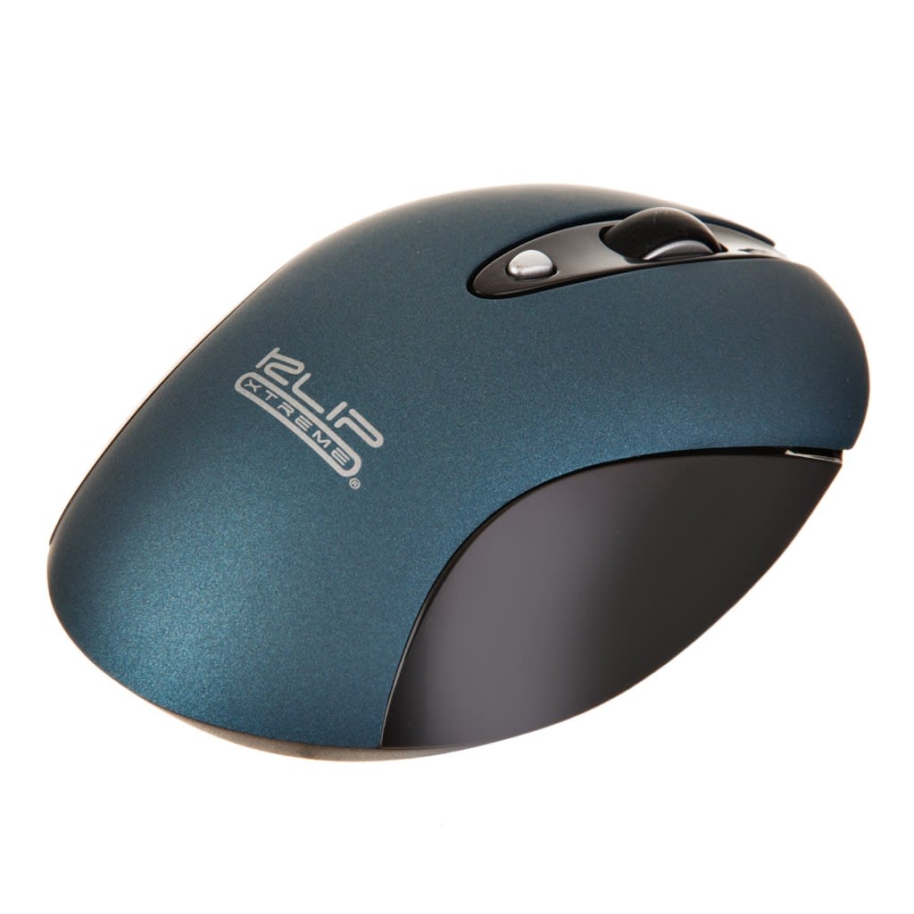 MOUSE INALÁMBRICO KLIP XTREME 2.4GHZ SILENCIOSO 1600DPI 3 BOTONES KMW-400BL2
