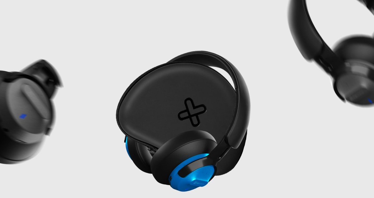 AUDÍFONOS INALÁMBRICOS KLIP XTREME ANC BATERÍA 44HORAS BT 5.0 KNH-750BL7