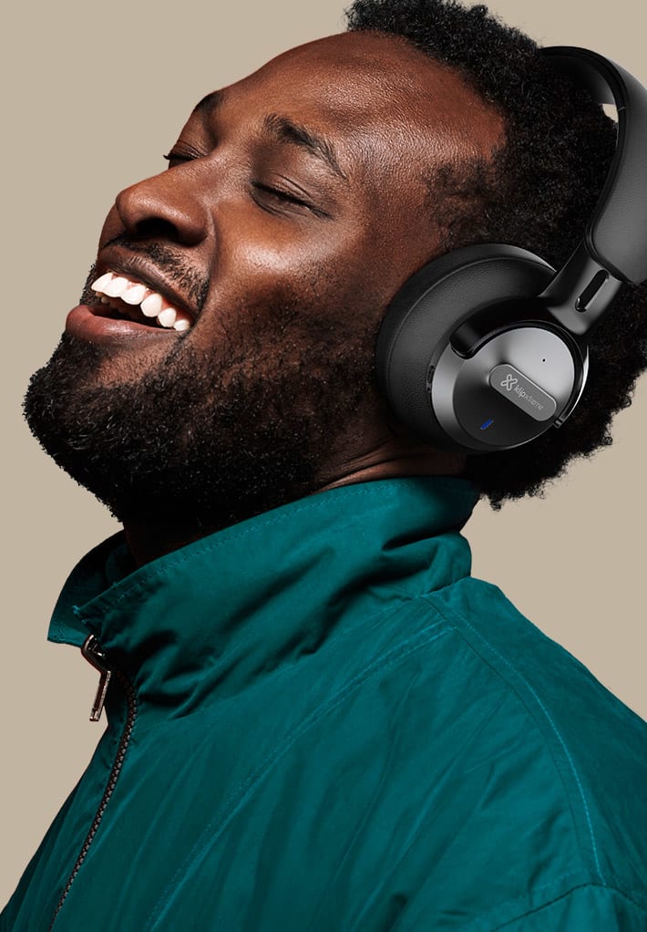 AUDÍFONOS INALÁMBRICOS KLIP XTREME ANC BATERÍA 44HORAS BT 5.0  KNH-750GR5