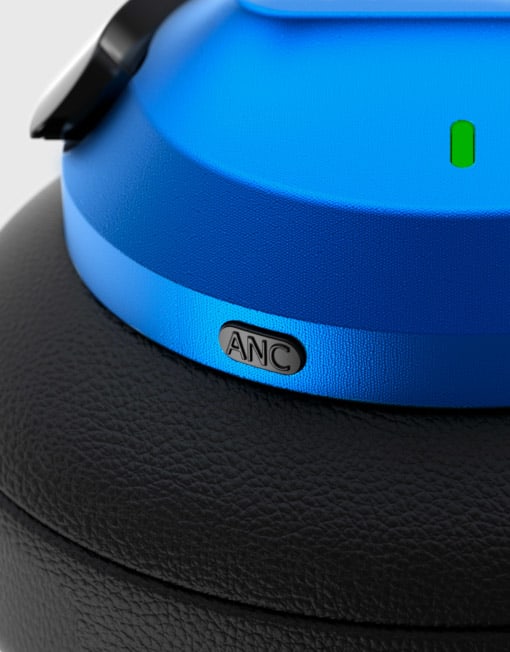 AUDÍFONOS INALÁMBRICOS KLIP XTREME ANC BATERÍA 44HORAS BT 5.0 KNH-750BL6