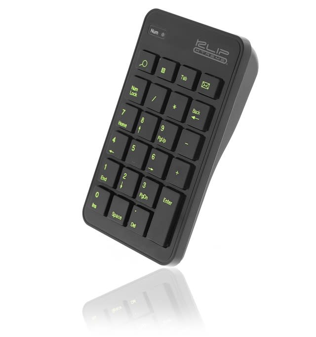 TECLADO NUMPÉRICO INALÁMBRICO KLIPX TREME ZYPHER KNP-110 2.4 GHZ USB 2.0 0