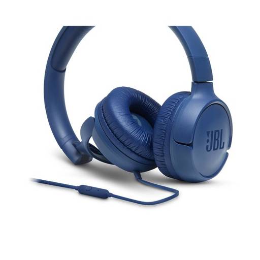 AUDÍFONOS JBL TUNE 500 ON- EAR CON MICROFONO JBLT500BLU3