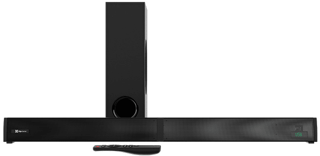 BARRA DE SONIDO KLIP XTREME 2.1 200W BT 5.0 HDMI ARC OPTICO AUX 3.5MM USB 0