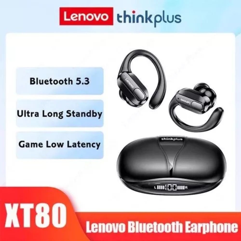 AUDIFONOS BLUETOOTH LENOVO LIVE PODS XT80 6H4