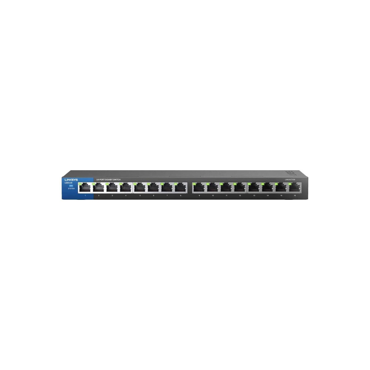 SWITCH LINKSYS LGS116 16 PUERTOS GIGABIT 10/100/1000 0