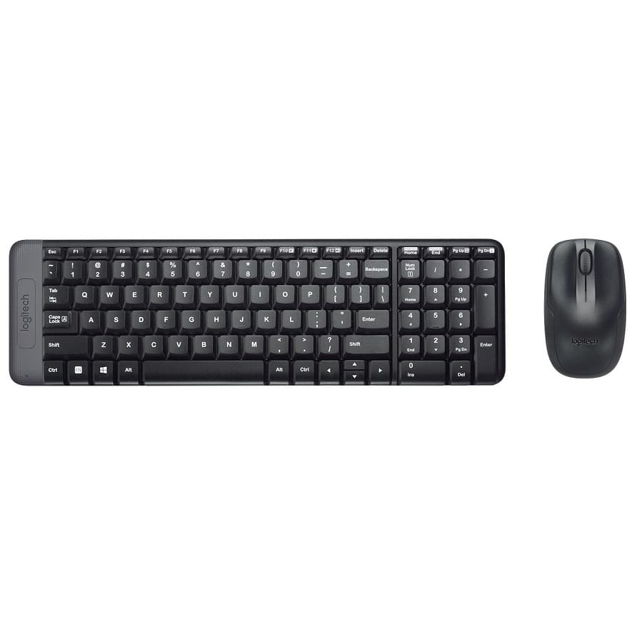 KIT TECLADO Y MOUSE INALÁMBRICO LOGITECH MK220 ESPAÑOL 0