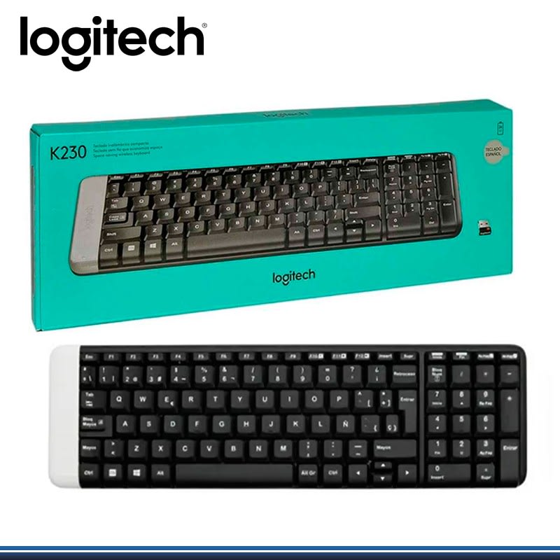 TECLADO LOGITECH INALÁMBRICO K2302