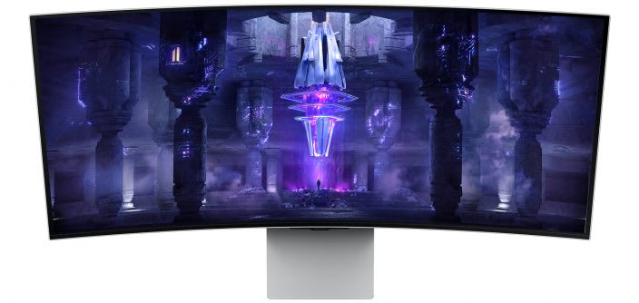MONITOR GAMER SAMSUNG CURVO ODYSSEY G8 OLED 34